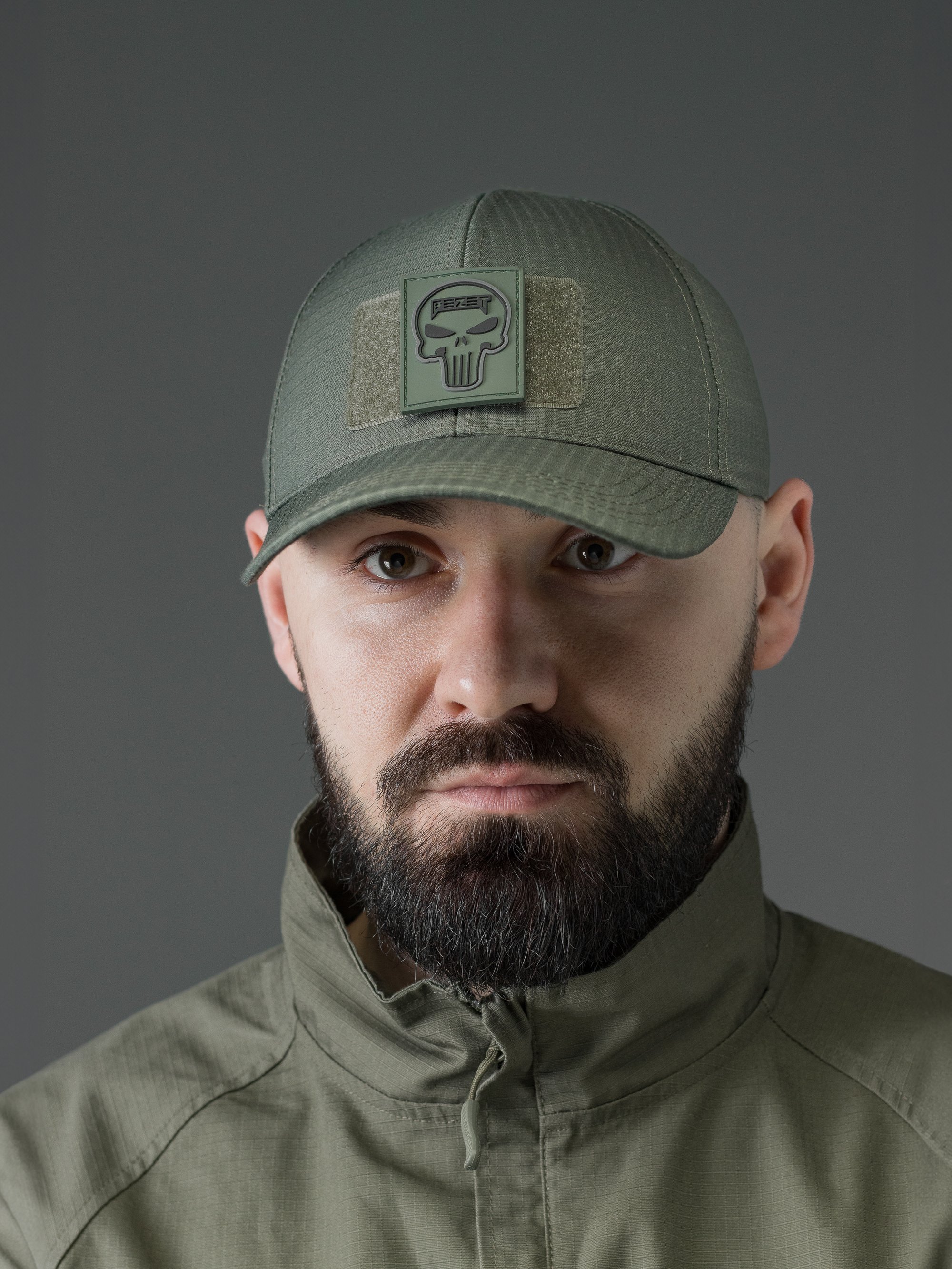 Бейсболка тактична BEZET хакі - Фото 1