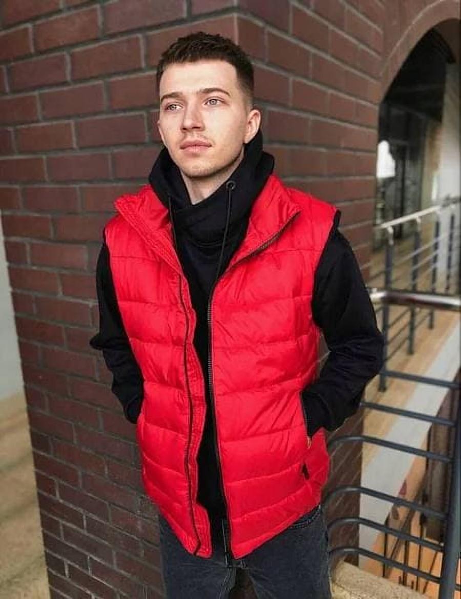 Жилетка чоловіча Sold Out червона