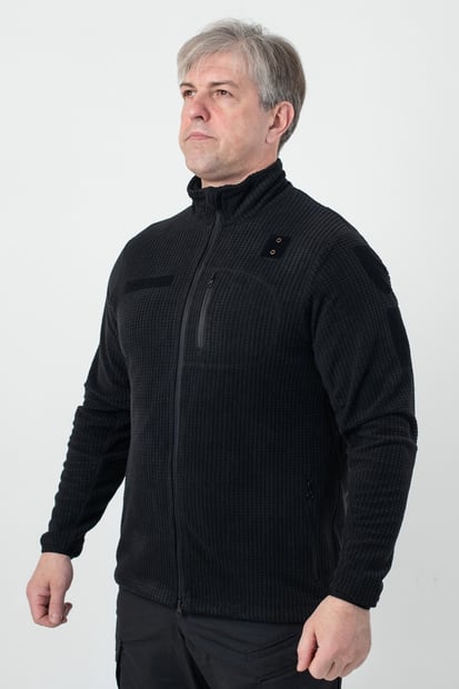Кофта мікрофліс "Кубік" RMilitary Чорний