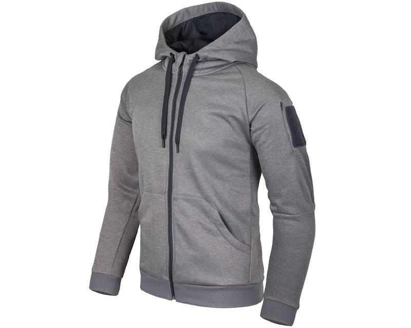 Кофта Helikon-Tex Urban Hoodie - Fullzip Melange Grey