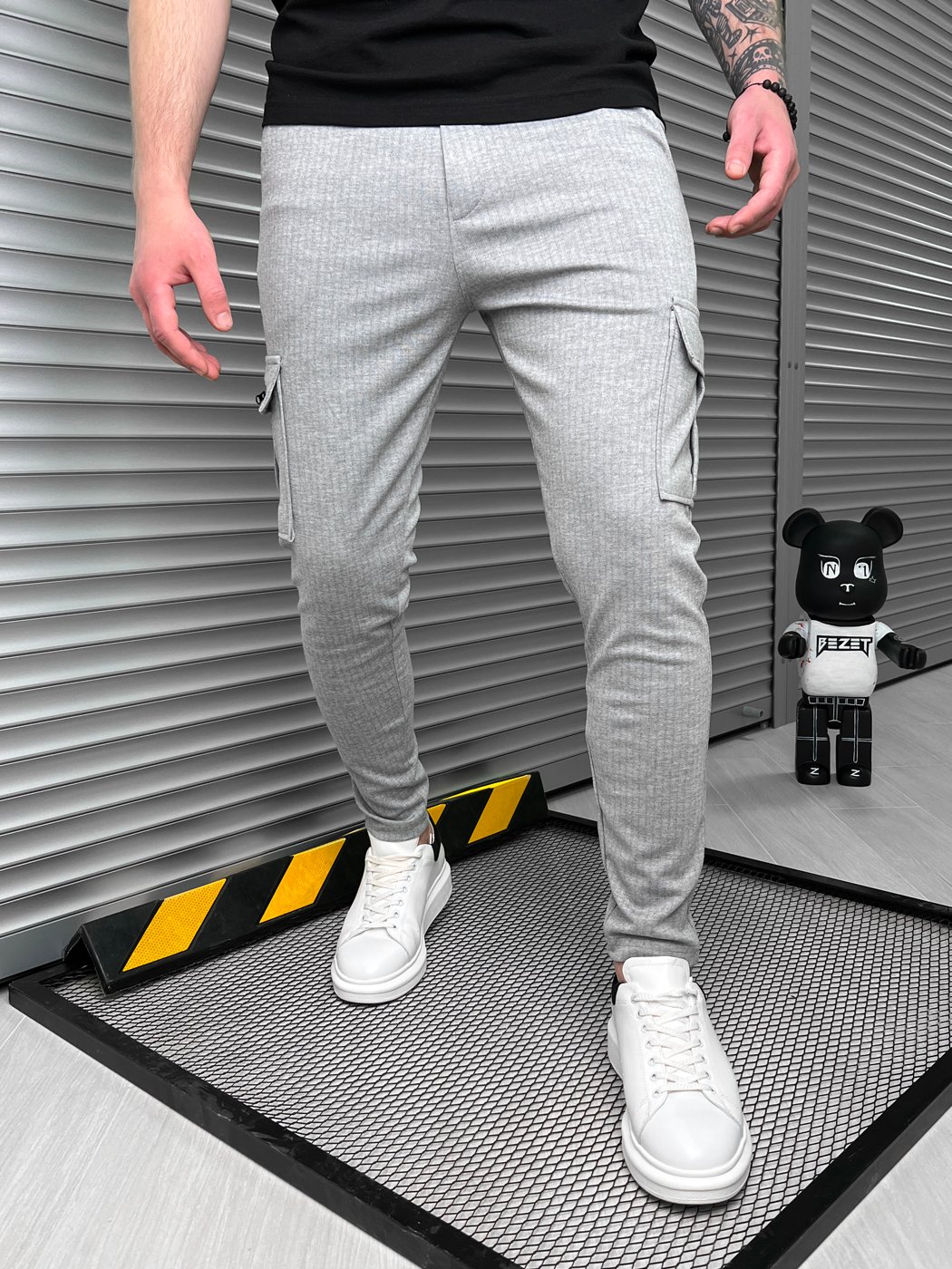 Брюки карго BEZET King сірий