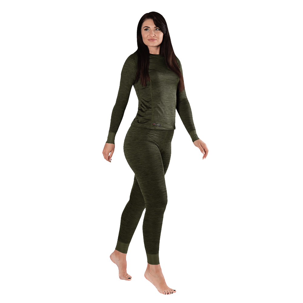 Термобілизна жіноча Camotec Pani Polarheat QS Оливковий KOMBAT