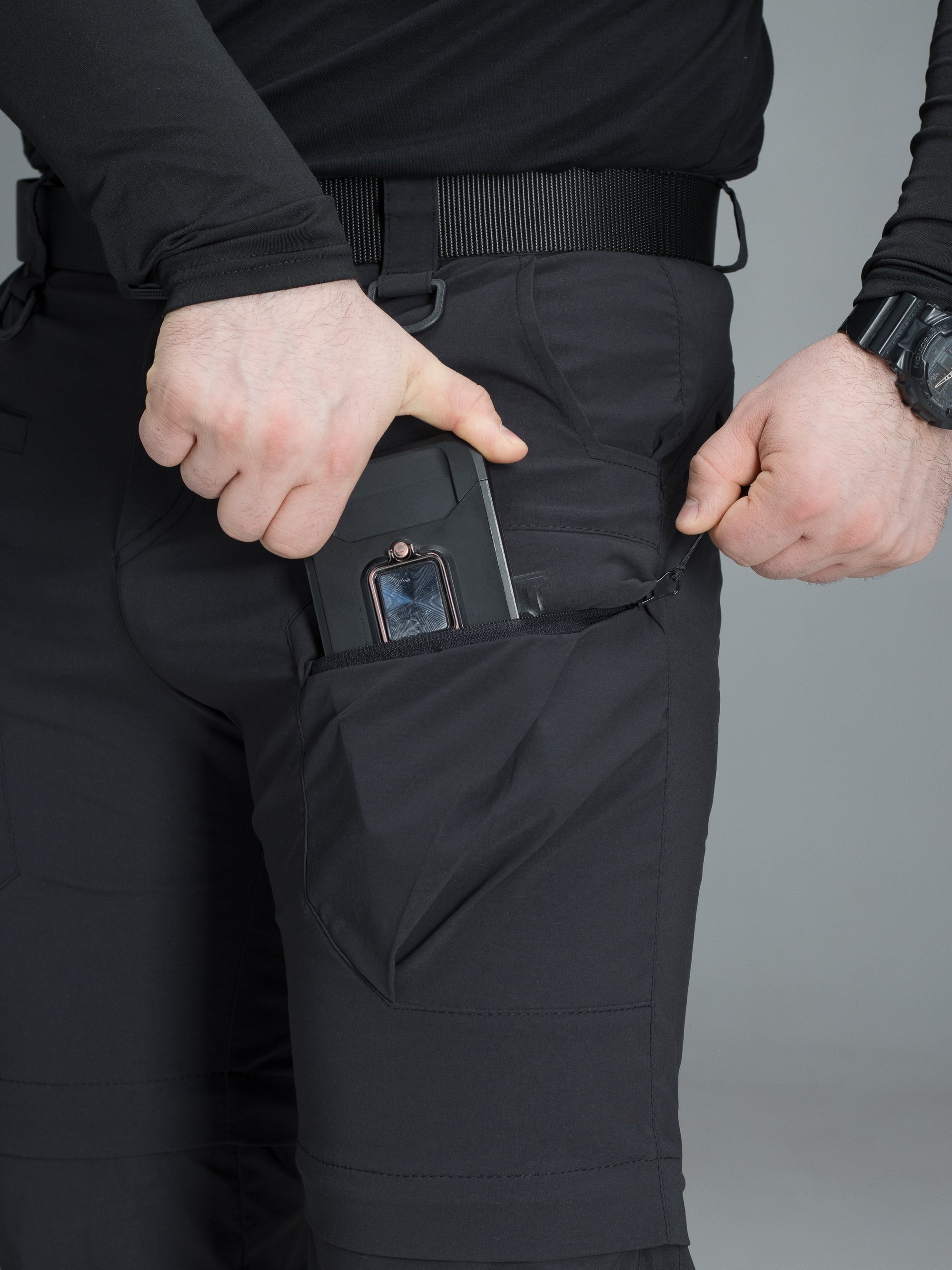 Штани-трансформери BEZET AdventurePro чорний - Фото 22