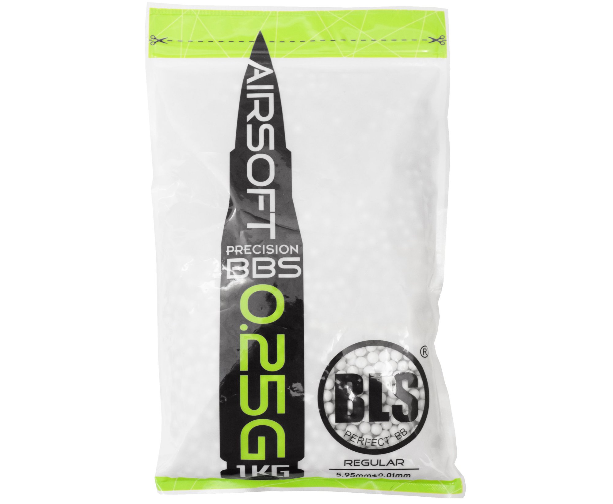 Кульки для страйкболу BLS 0.25 1кг – 4000 шт (білі) Emerson