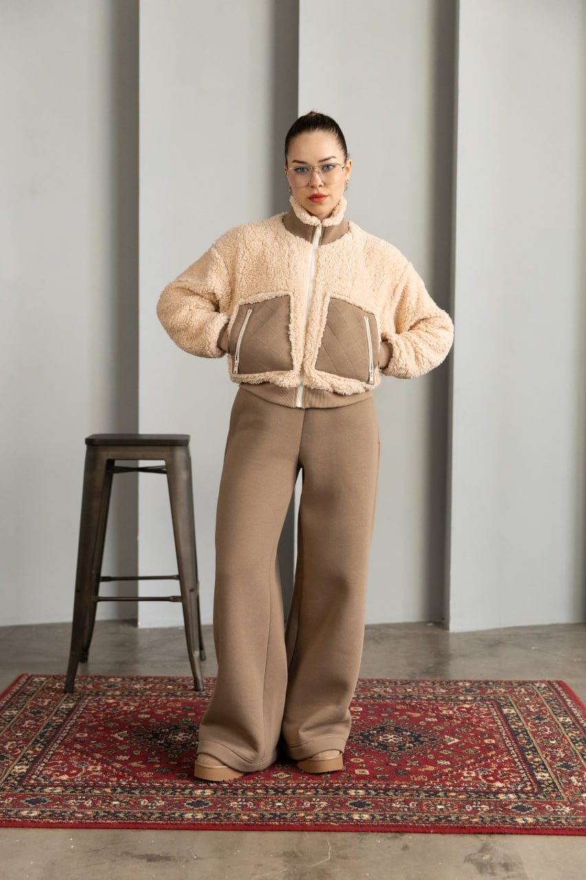 Костюм жіночий Reload - Sovento, бежевий