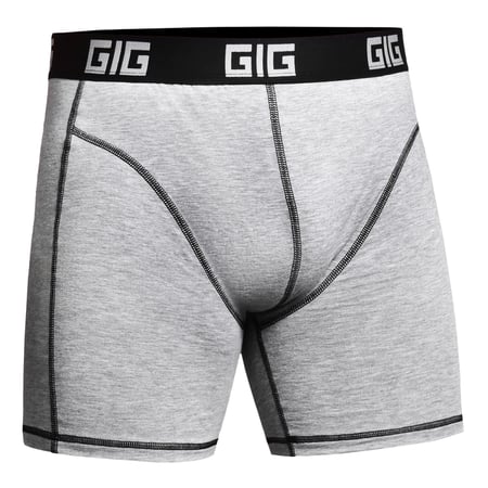 Труси Zero Gig сірі з чорним контуром GIG MILITARY