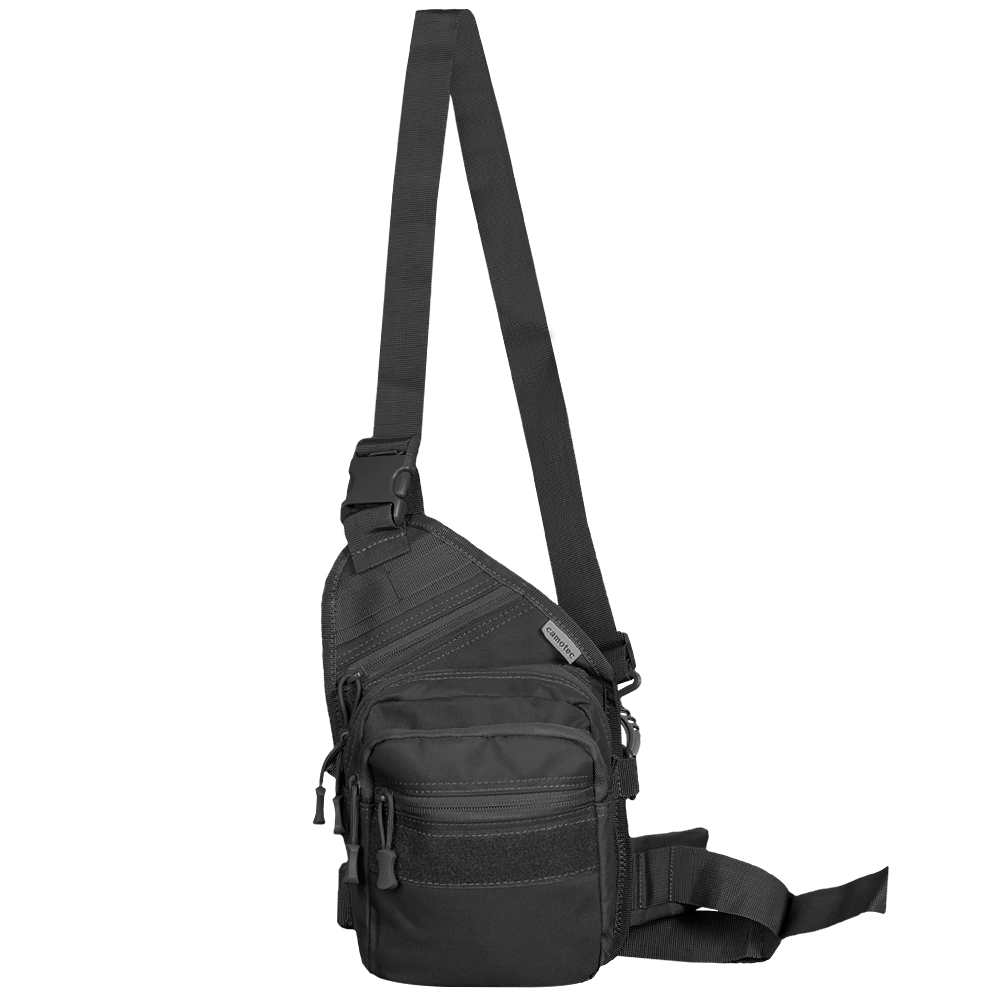 Сумка Camotec Gunner Sling Чорний KOMBAT