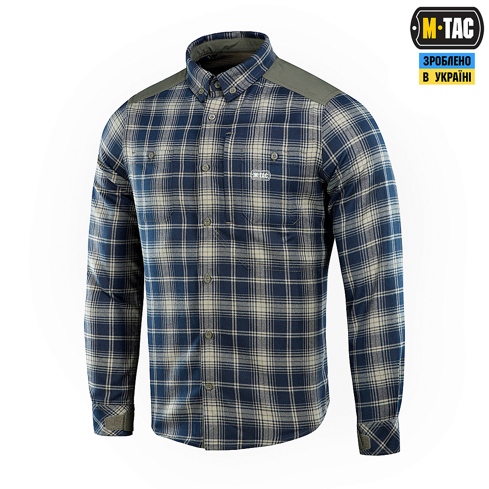 Рубашка в клетку M-Tac Redneck Shirt. Синий (00000006267) СПЕЦПРОМ КР