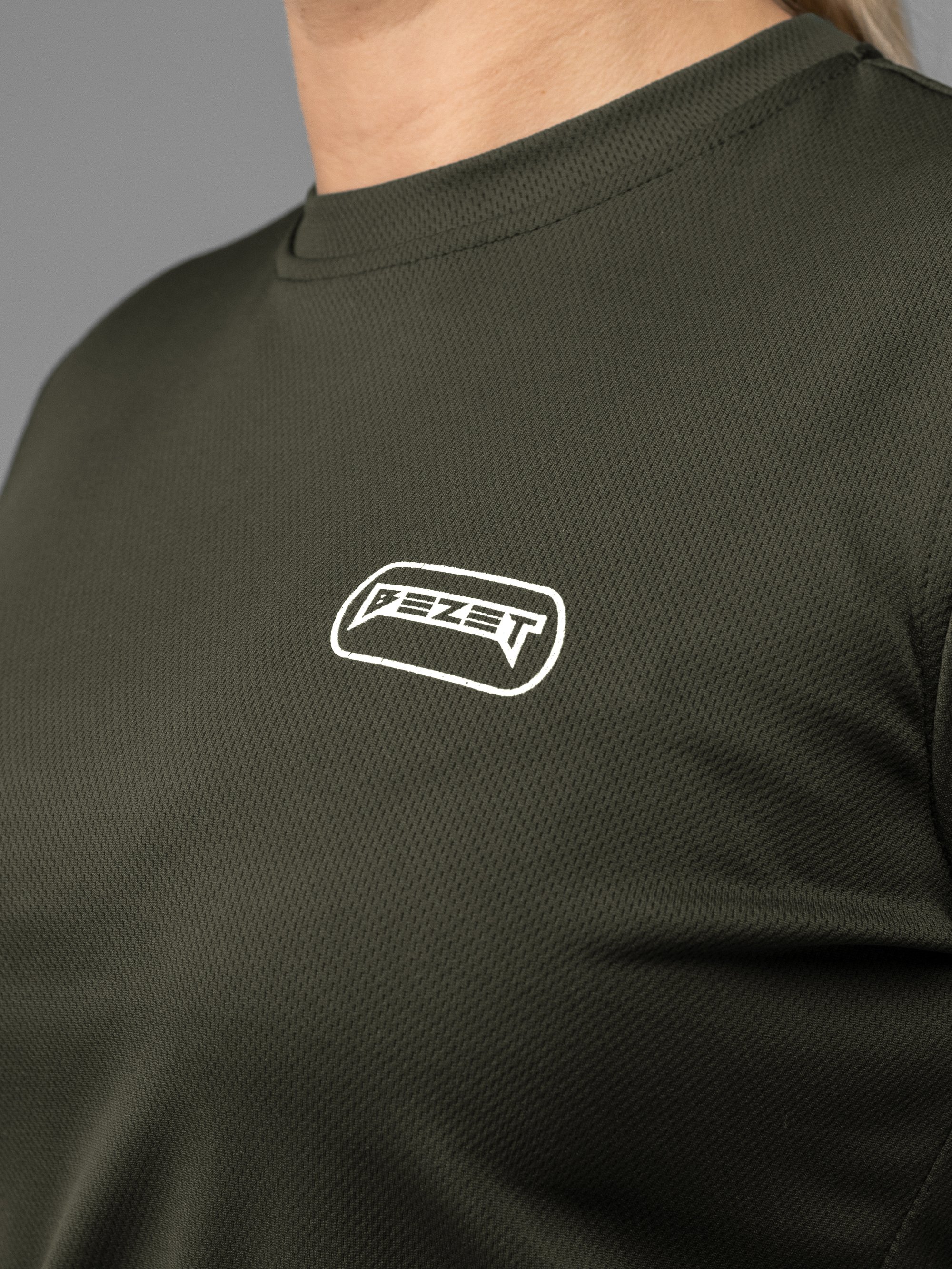 Футболка швидкосохнуча тактична жіноча BEZET Basic хакі - Фото 9