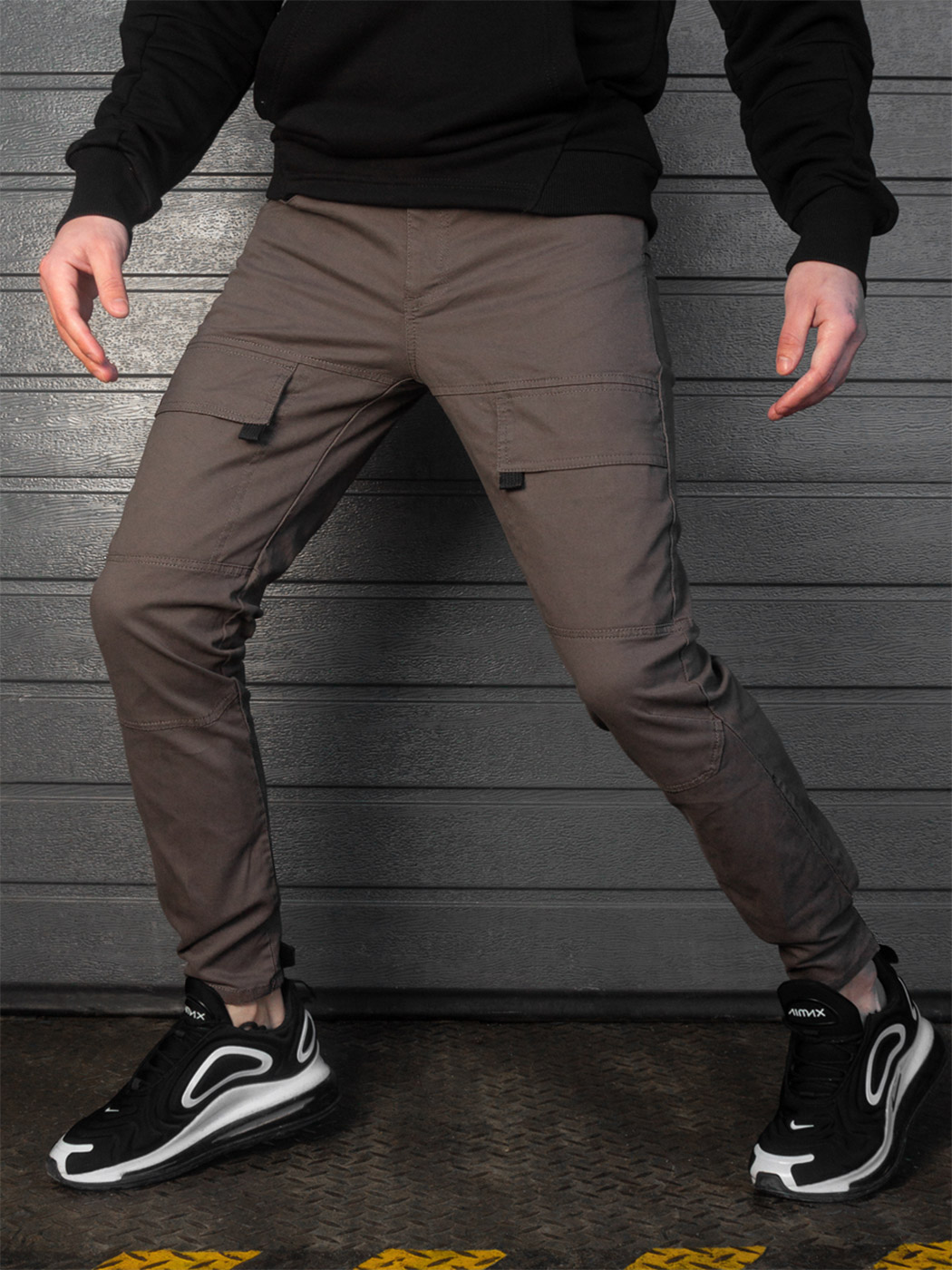 Брюки карго BEZET Battle сірий