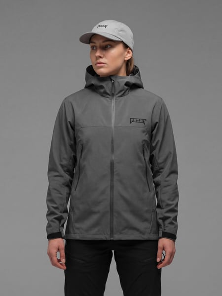 Куртка жіноча вітрівка BEZET WindBreaker сірий
