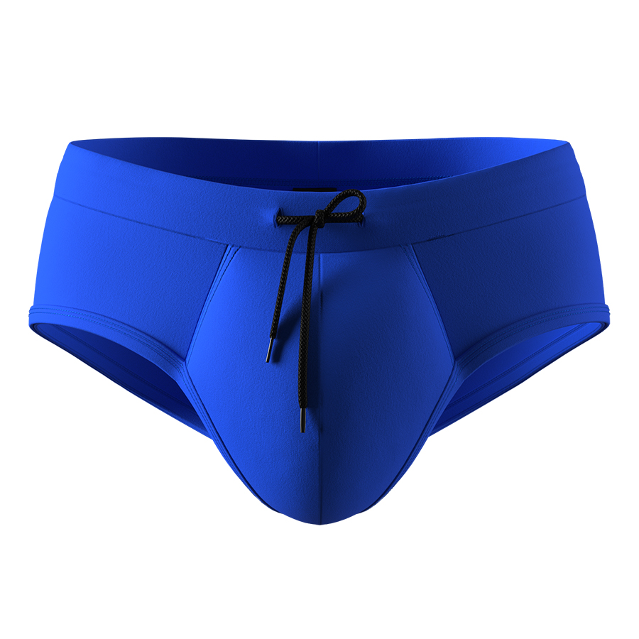 Мужские плавки Anatomic Briefs 2.1 Swimming, синий (черный шнурок) MansSet