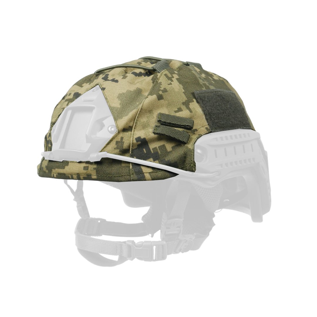 Кавер піксель Kiborg на шолом FAST-1 KIBORG