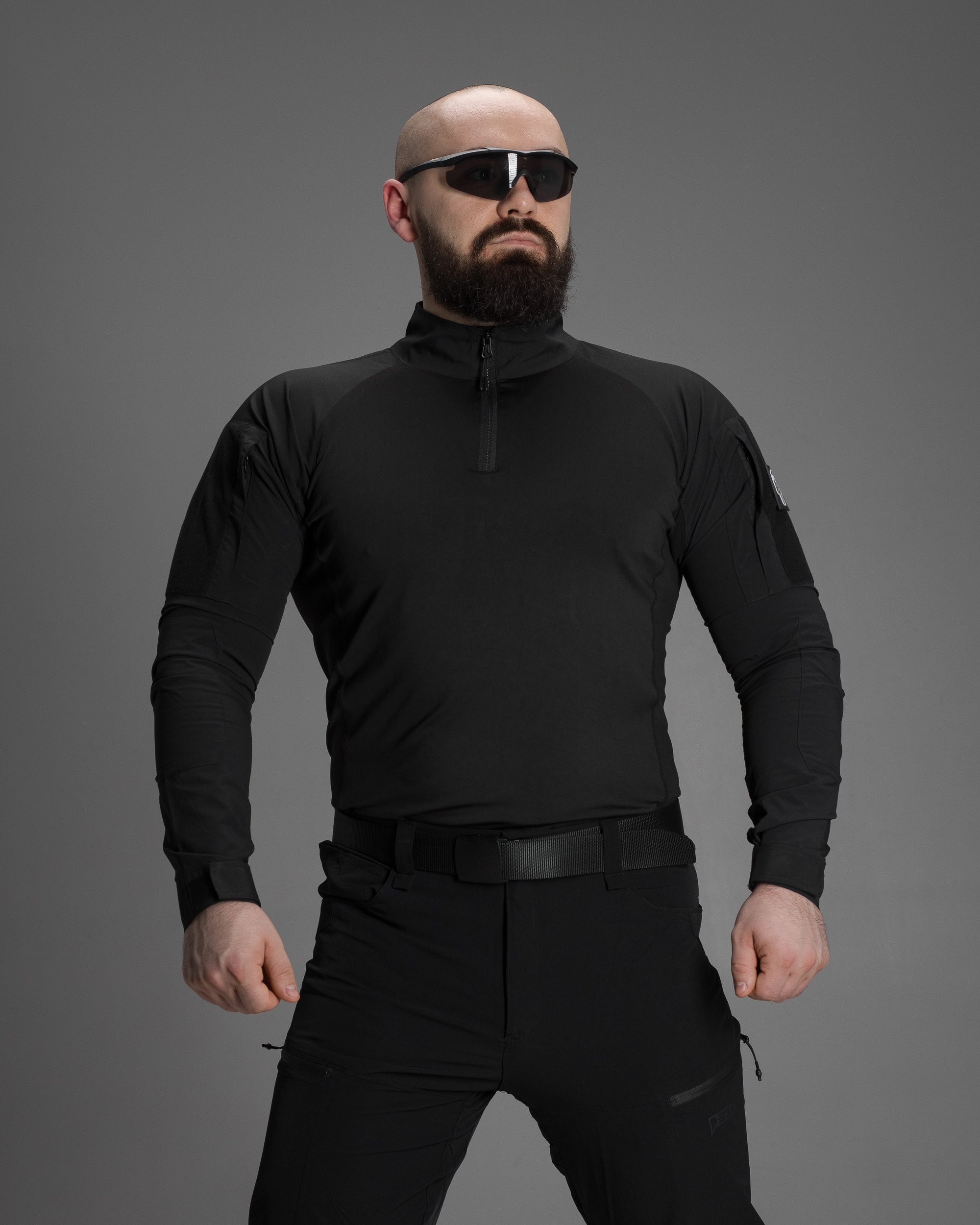 Рубашка тактическая мужская BEZET Combat черный - Фото 2