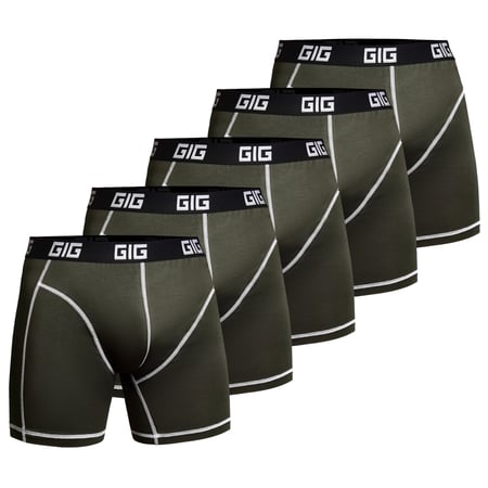 Комплект трусів Zero Gig Ranger Green з білим контуром, 5 шт GIG MILITARY
