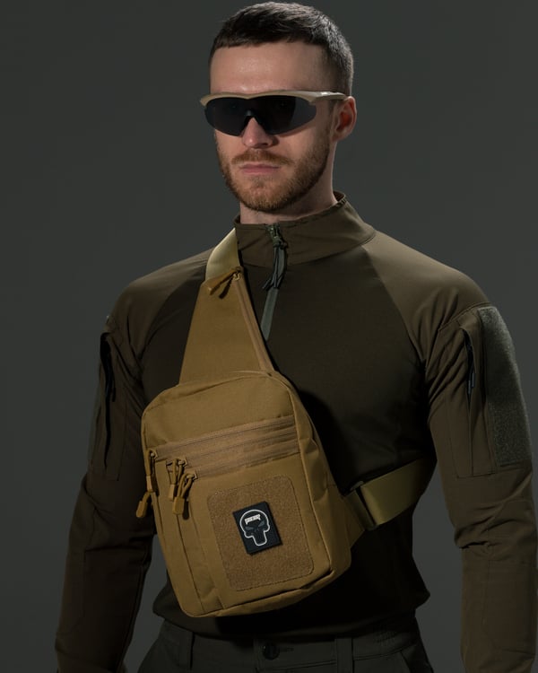 Месенджер BEZET Holster пісочний