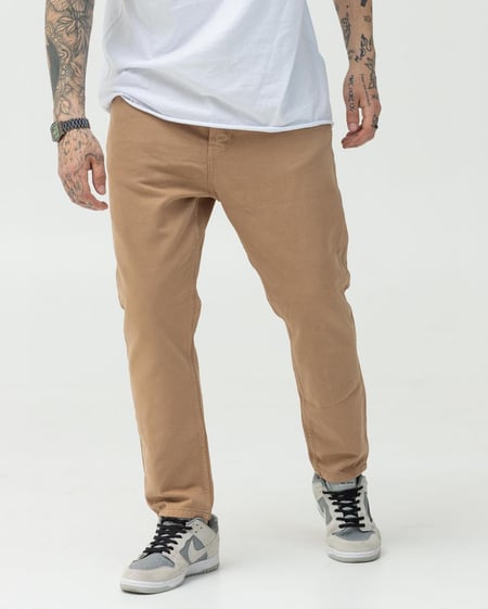 Бежевые джинсы BEZET Basic