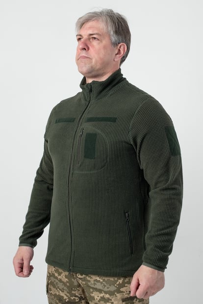 Кофта мікрофліс "Кубік" RMilitary Олива