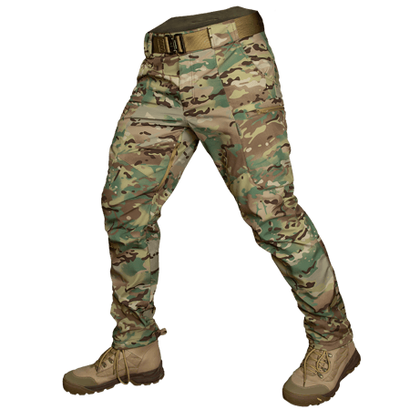 Штани Camotec SoftShell Vent Мультикам KOMBAT