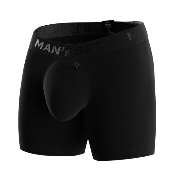 Чоловічі анатомічні боксери, Intimate PRO, Black Series, чорний MansSet
