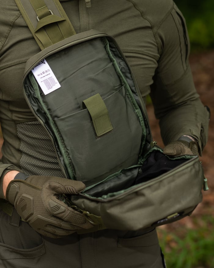 Месенджер BEZET Armor хакі - Фото 3