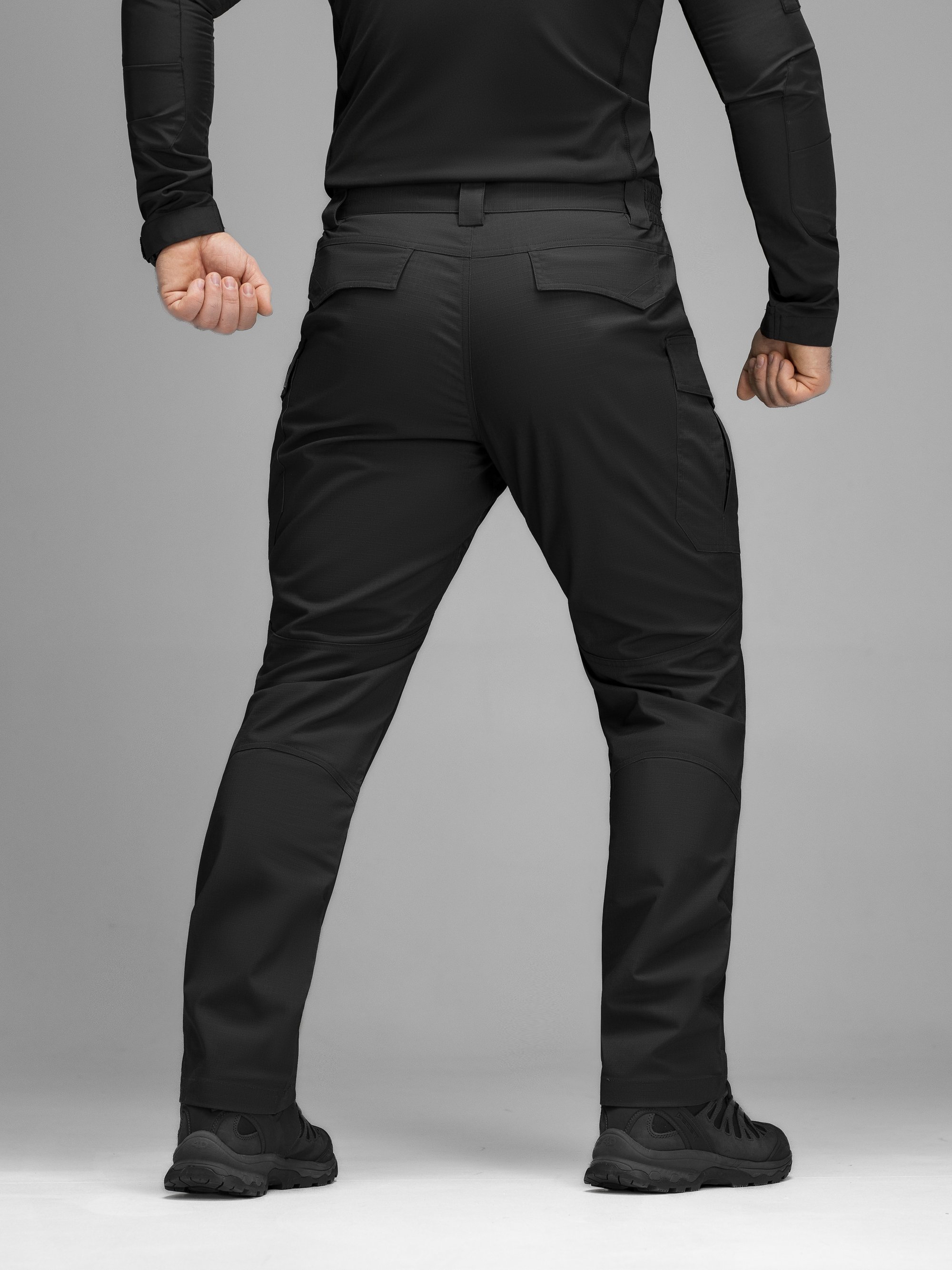 Штаны карго тактические BEZET Ranger черный - Фото 16