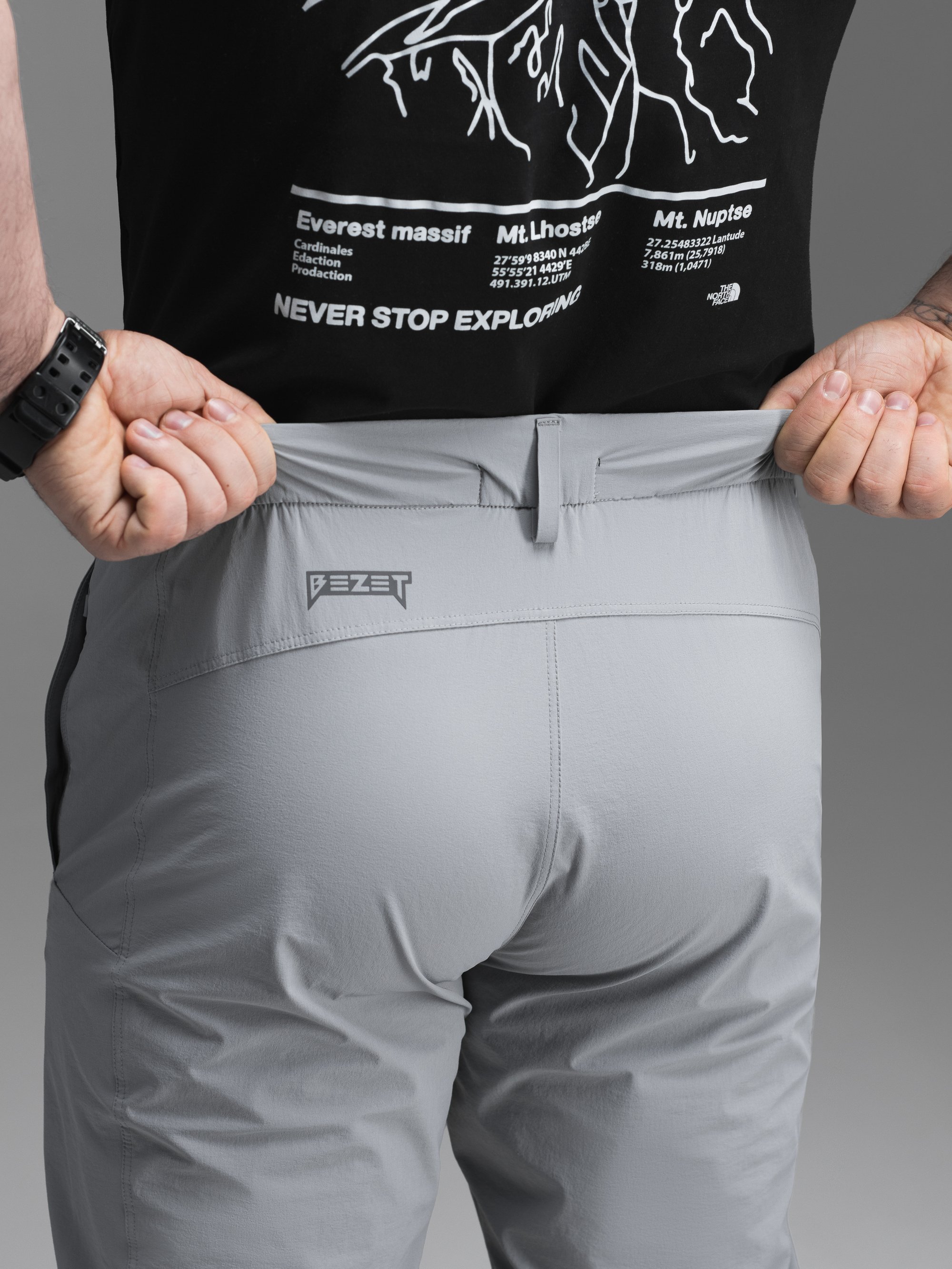 Брюки BEZET Decent сірий - Фото 29