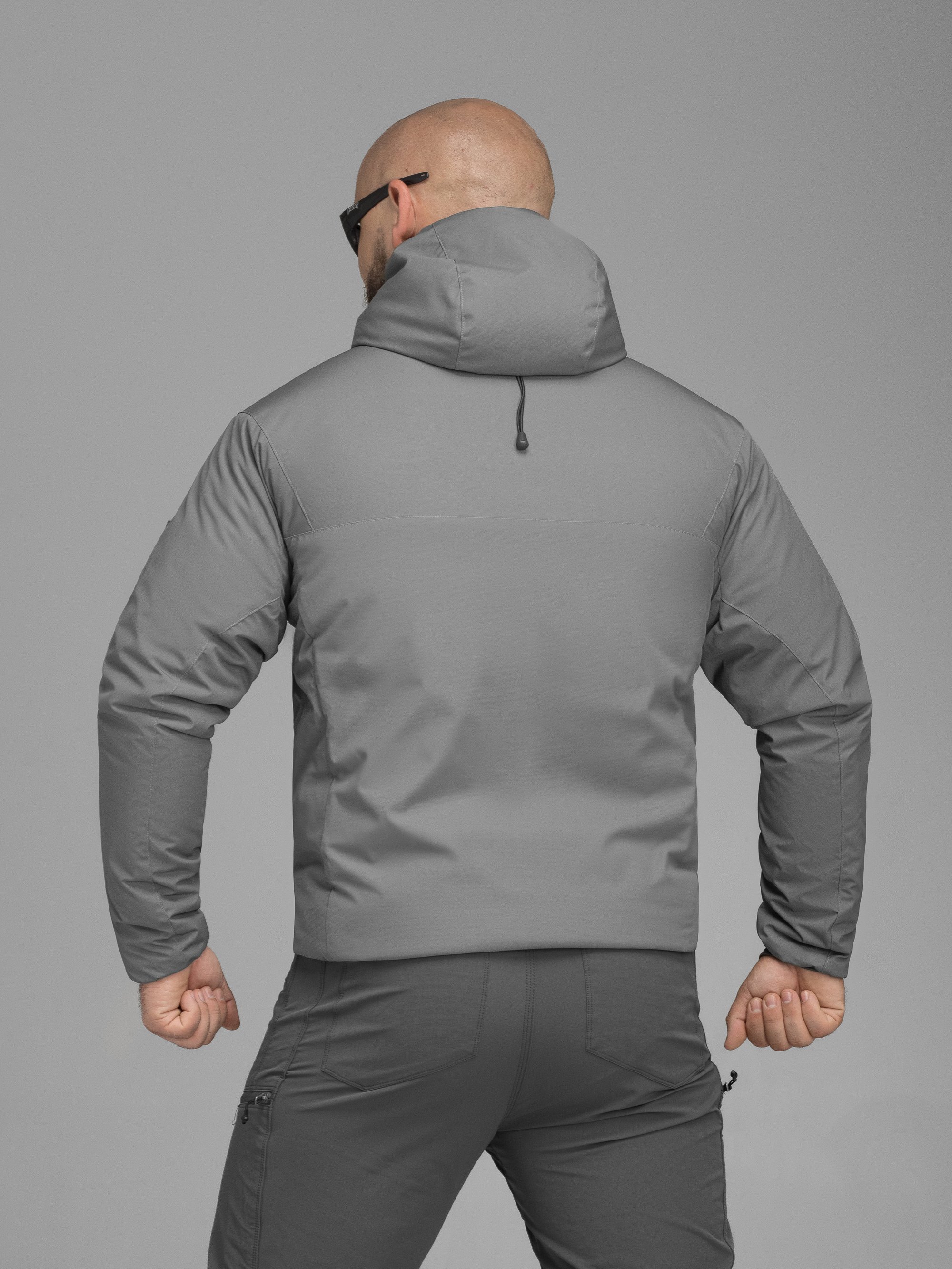 Куртка тактична BEZET Снайпер сірий - Фото 11