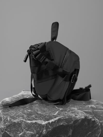Поясна сумка BEZET Iron чорний - Фото 36