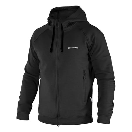 Спортивна кофта Camotec FitPro Zip чорний KOMBAT