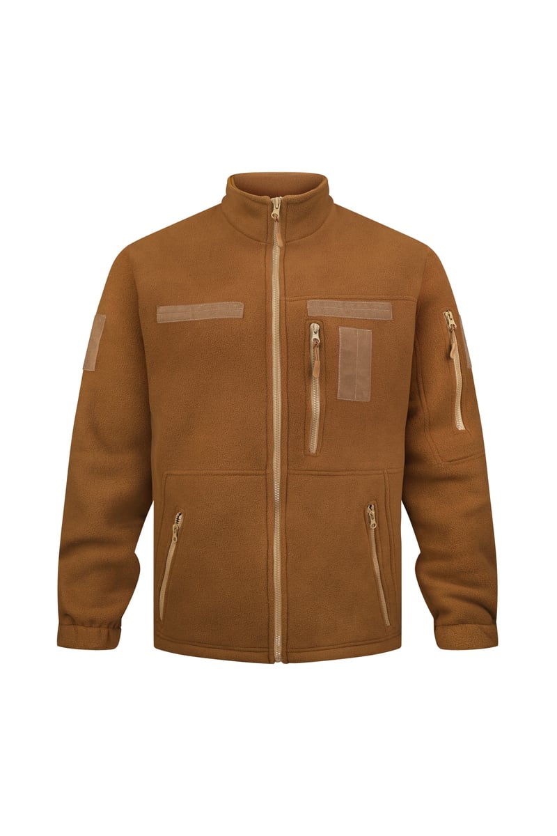 Тактична флісова кофта Медіум, койот PlusPlus