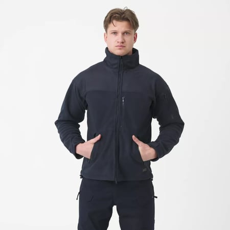 Флісова кофта Helikon-tex Classic Army Fleece - Navy Blue