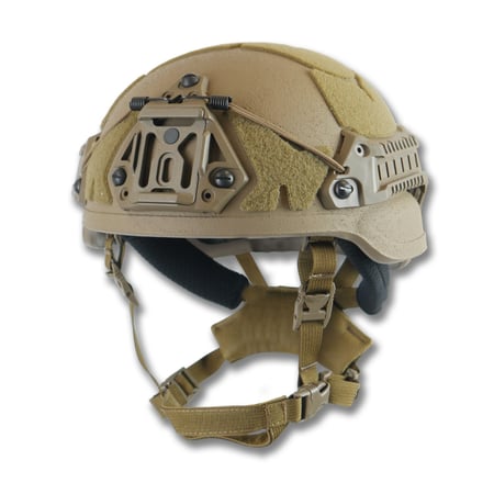 Хорватський Шолом Sestan-Busch Helmet Койот ID CUT + кавер KIBORG