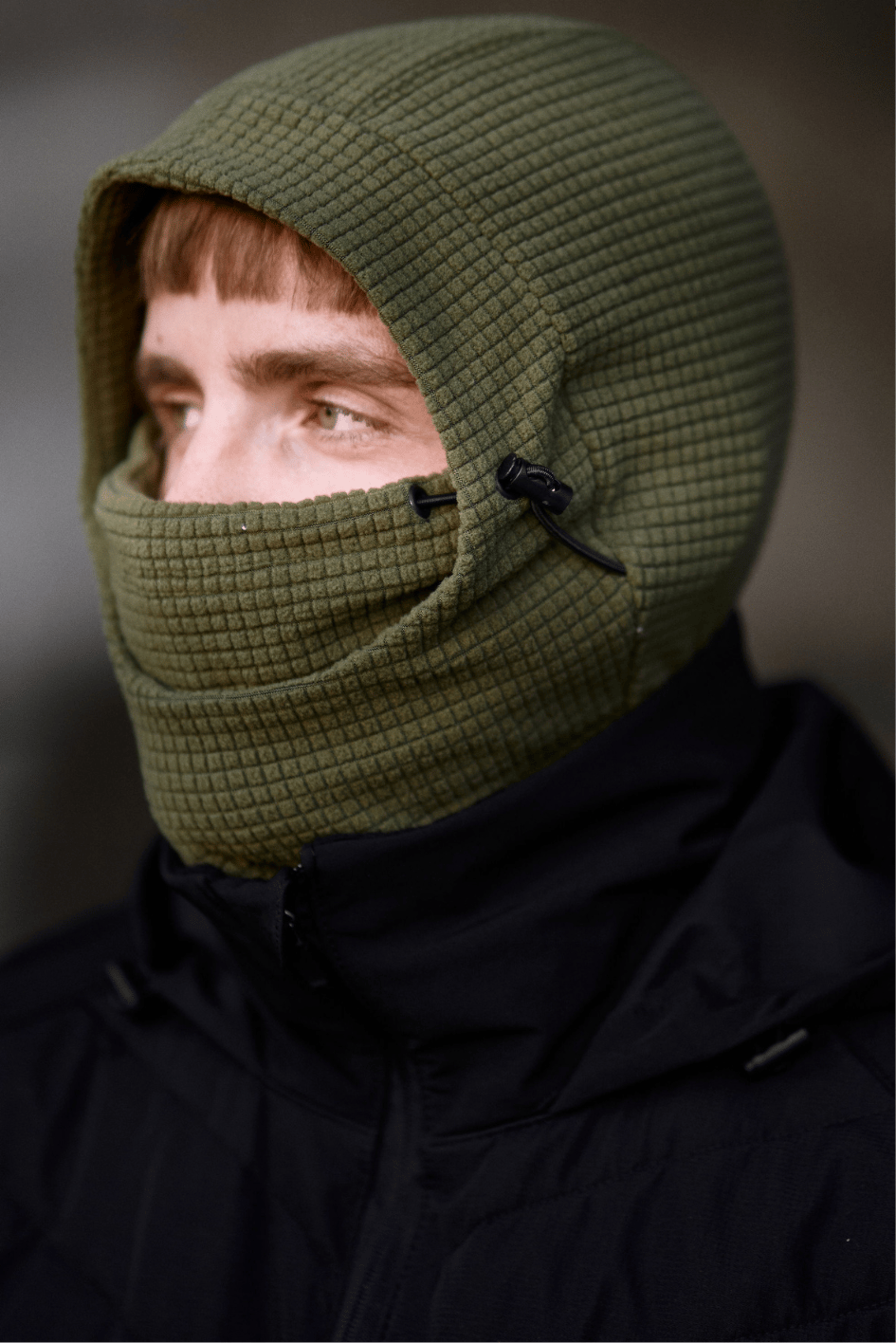 Балаклава-баф флісова "Варріор", хакі TURWEAR