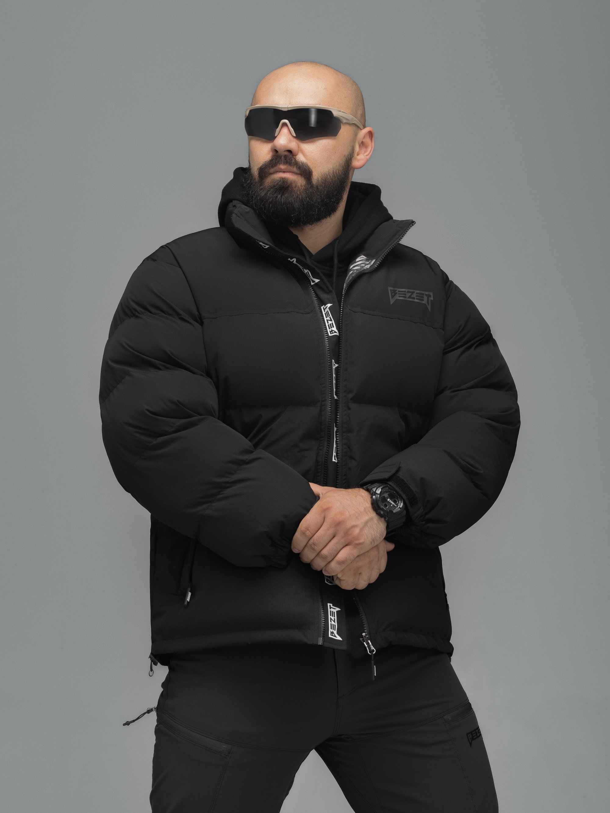 Куртка зимова BEZET Nord чорний - Фото 12