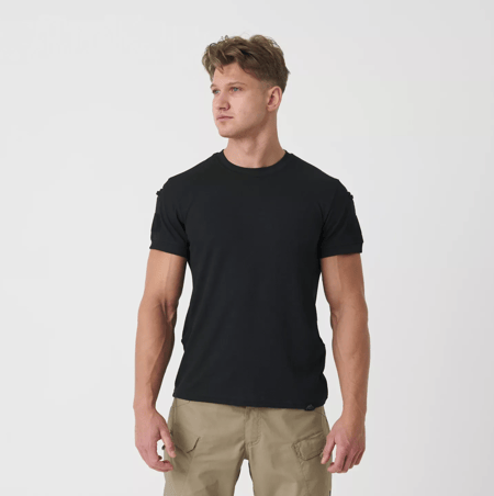 Футболка Helikon-Tex Tactical T-shirt - TopCool Black