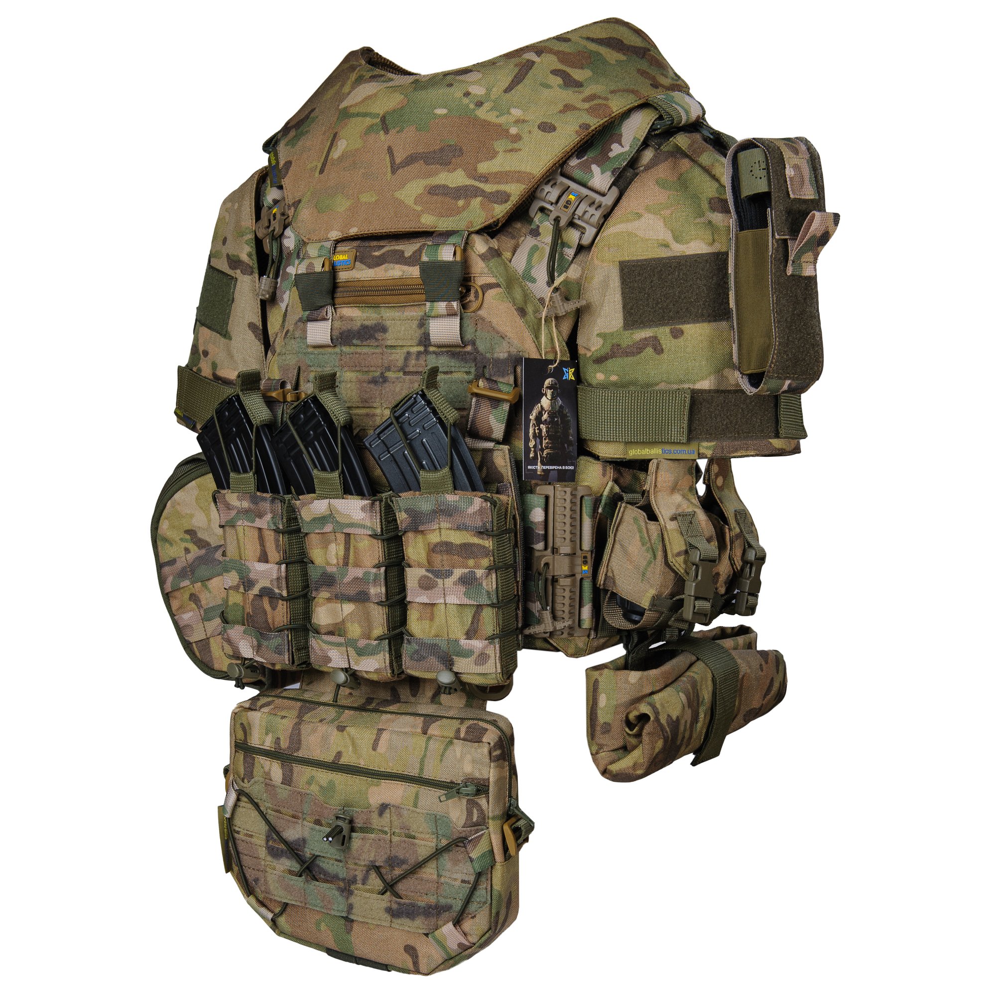 Бронекостюм штурмовий 1 класу SUIT Мультикам, без плит