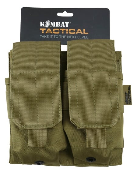 Підсумок під магазини АК KOMBAT UK Double Original Style Mag Pouch койот KOMBAT