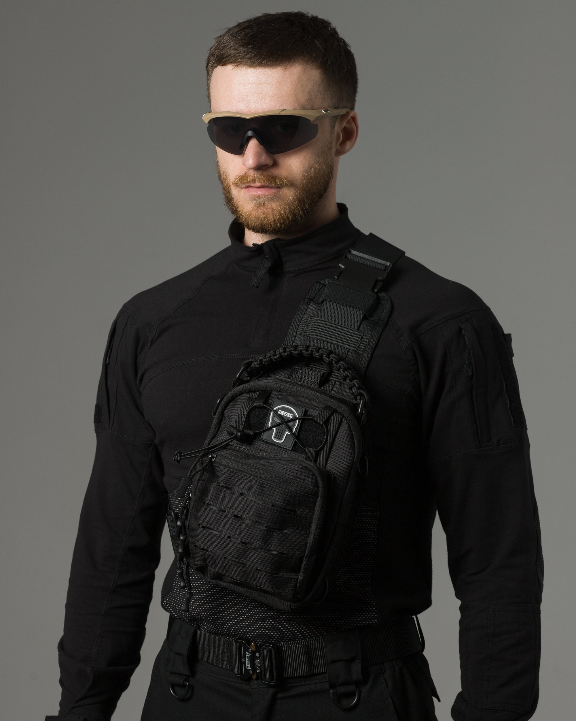 Месенджер BEZET Конвой 2.0 чорний - Фото 21