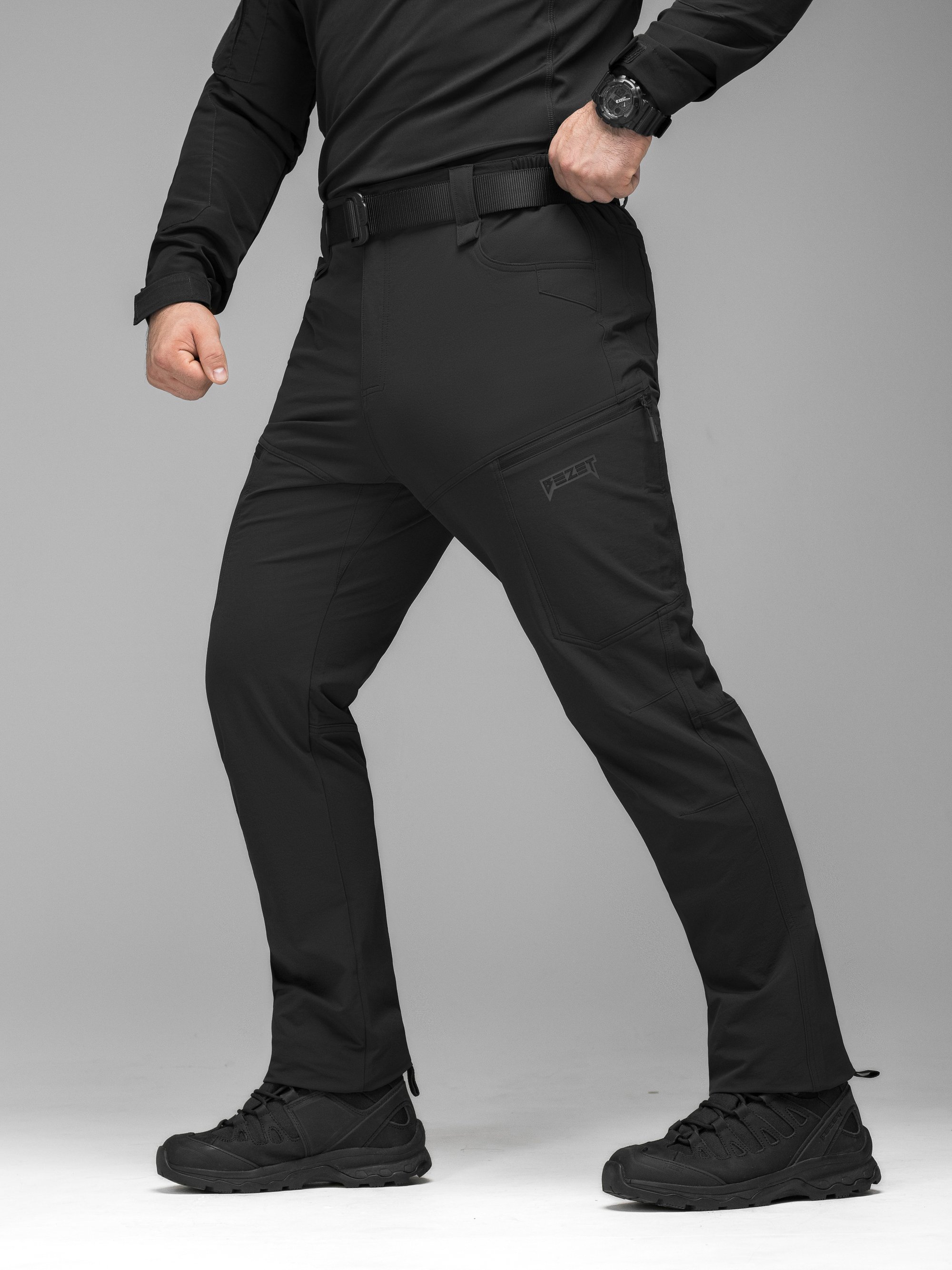 Штани карго тактичні BEZET TactDry 240 чорний - Фото 6