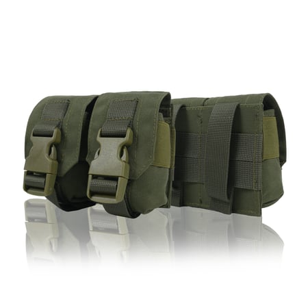 Подсумок под 2 гранаты Kiborg GU Double Mag Pouch (Хаки) KIBORG