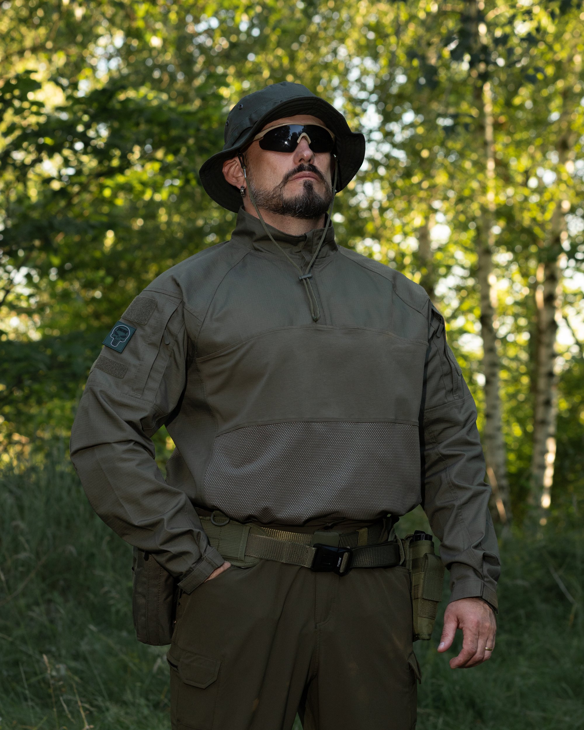 КОМПЛЕКТ (БРЮКИ КАРГО ТАКТИЧНІ BEZET БАЙРАКТАР ХАКІ, СОРОЧКА БОЙОВА BEZET FIGHT 2.0 ХАКІ) - Фото 10