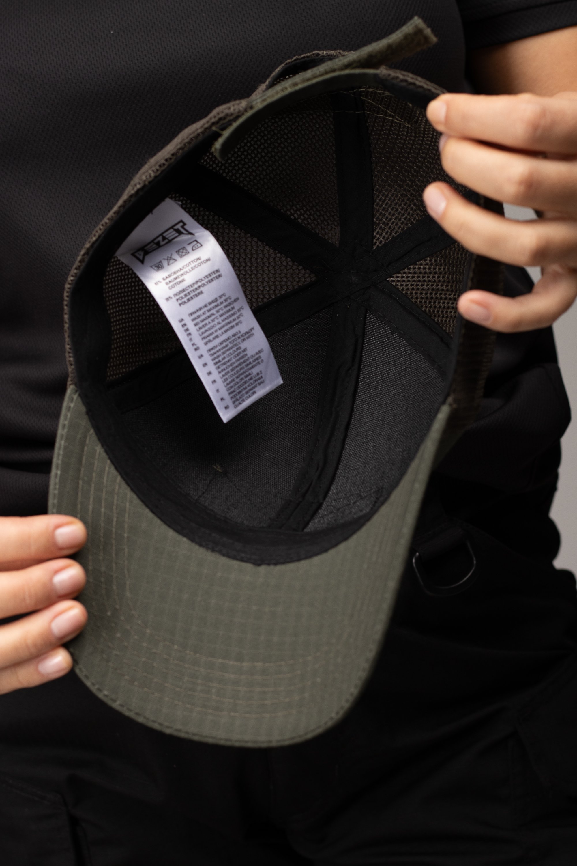 Бейсболка тактична жіноча BEZET Ranger хакі - Фото 5