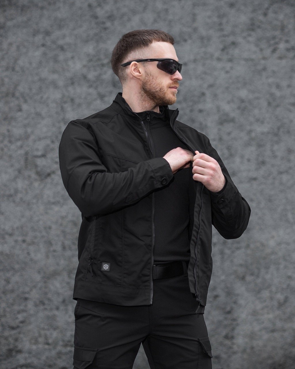 Куртка вітровка тактична BEZET Shooter чорний - Фото 1