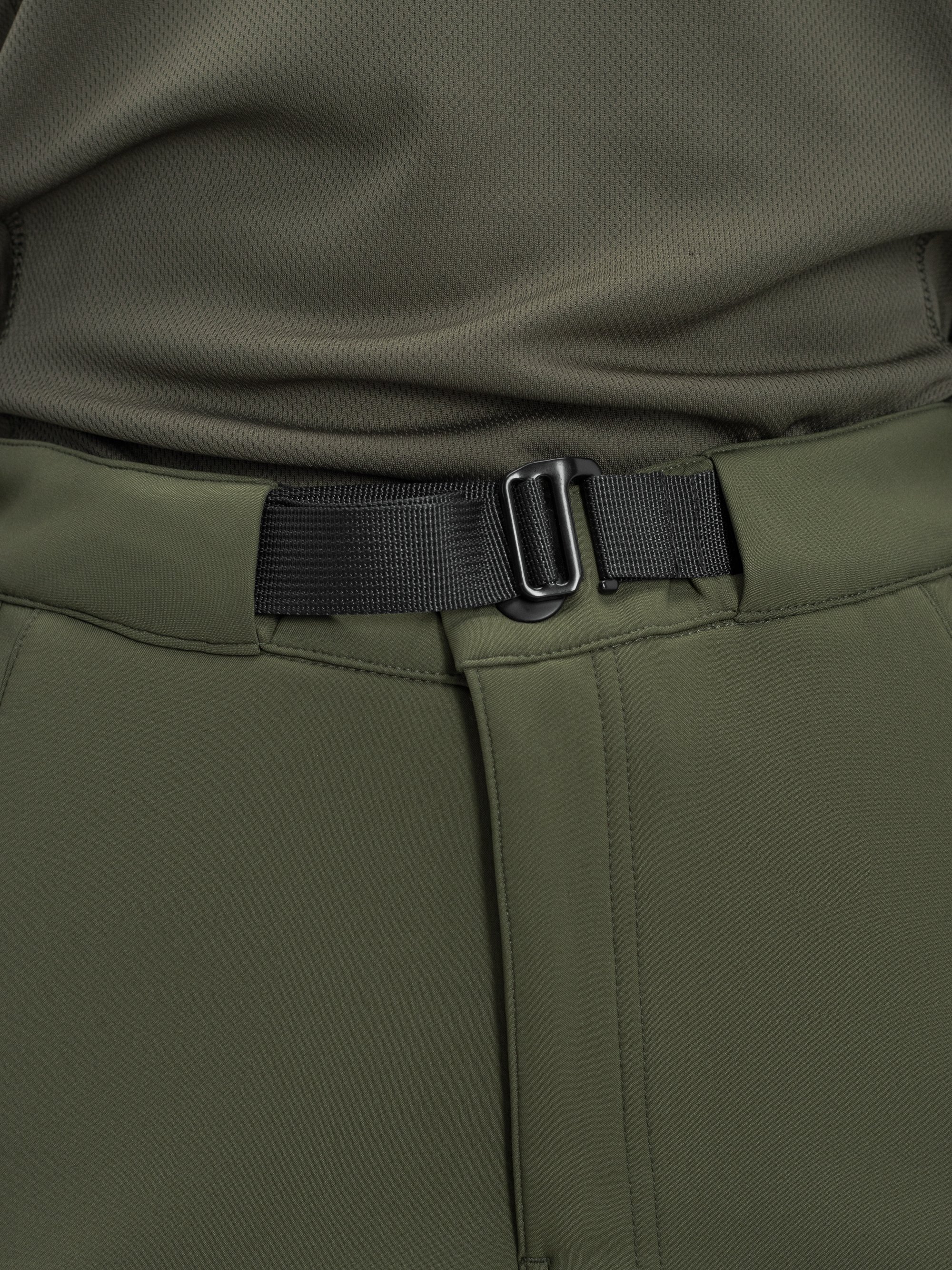 Штани карго тактичні жіночі Softshell BEZET Techwear хакі - Фото 22