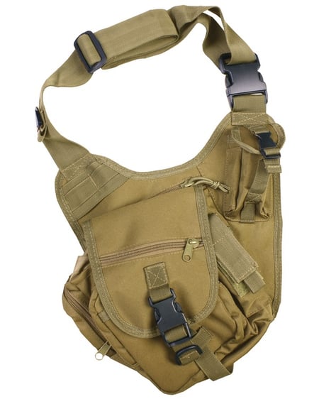 Сумка на плече KOMBAT UK Tactical Shoulder Bag койот KOMBAT