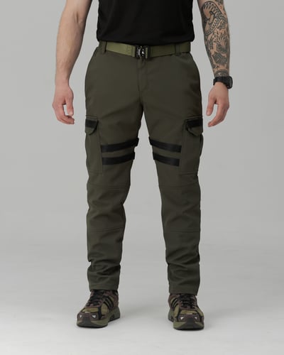 Штани карго BEZET Aggressive хакі - Фото 3