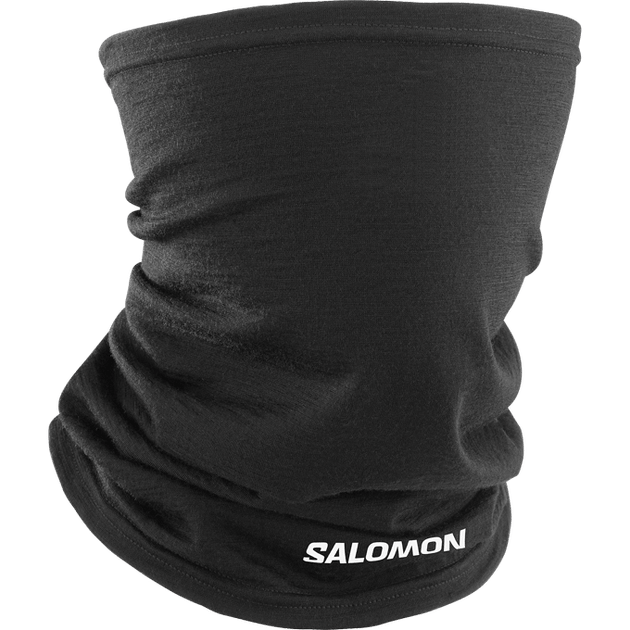 Баф SALOMON MERINO NECK GAITER Чорний СПЕЦПРОМ КР