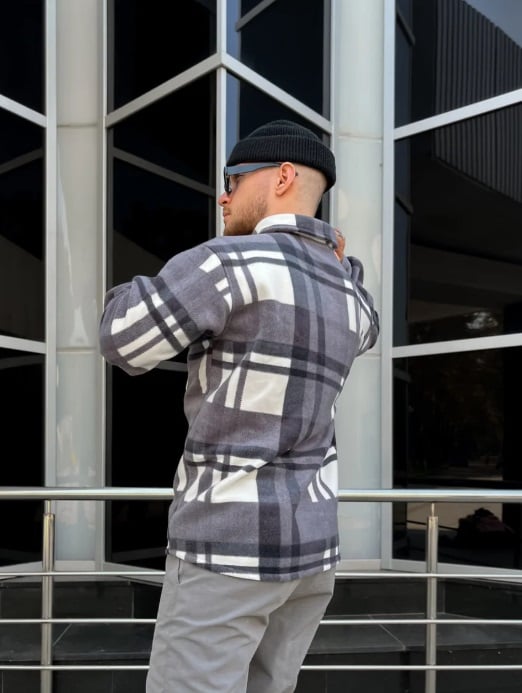 Рубашка теплая в клетку Reload - Apache