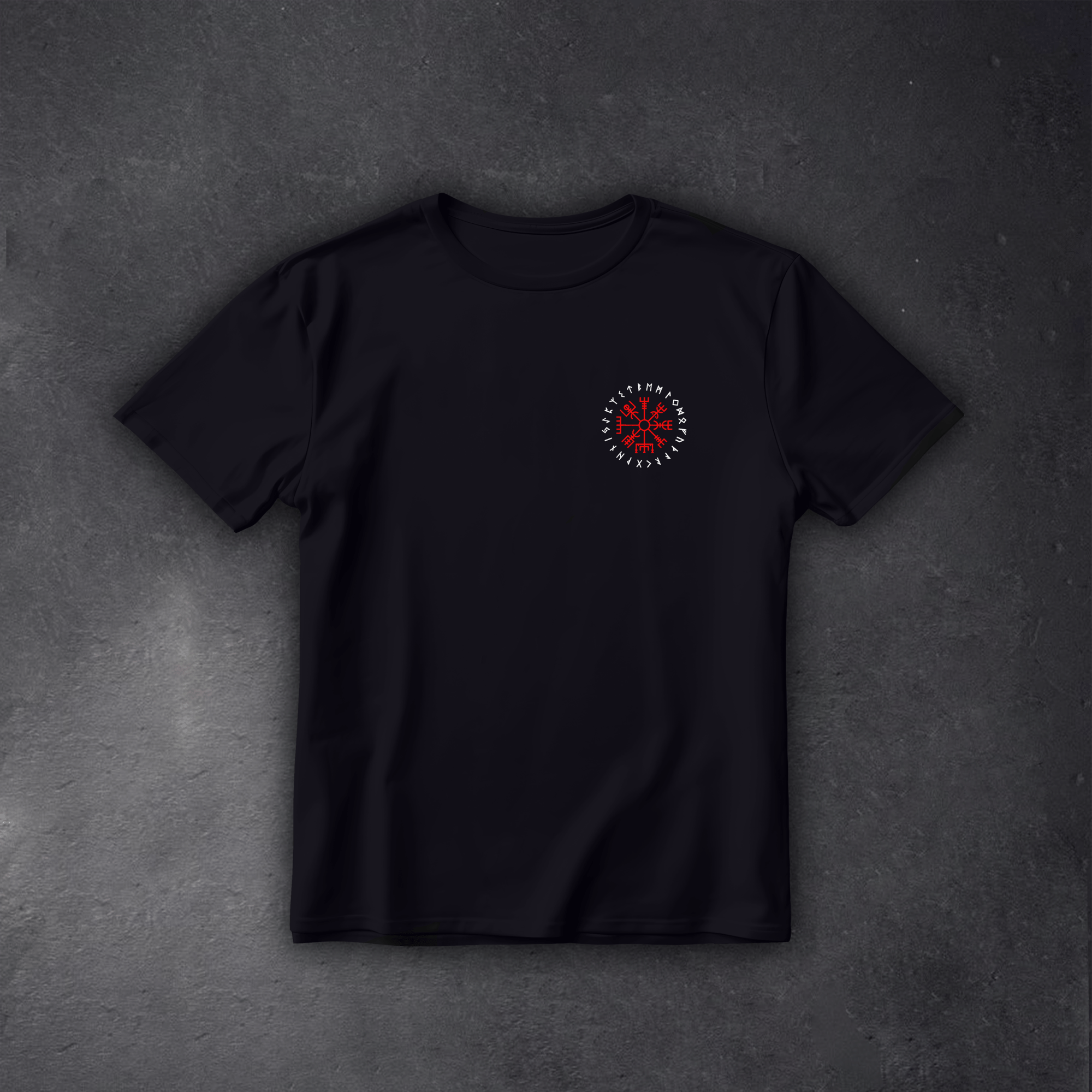 Футболка Agyshjalm ver.3 мужская чорна We feel